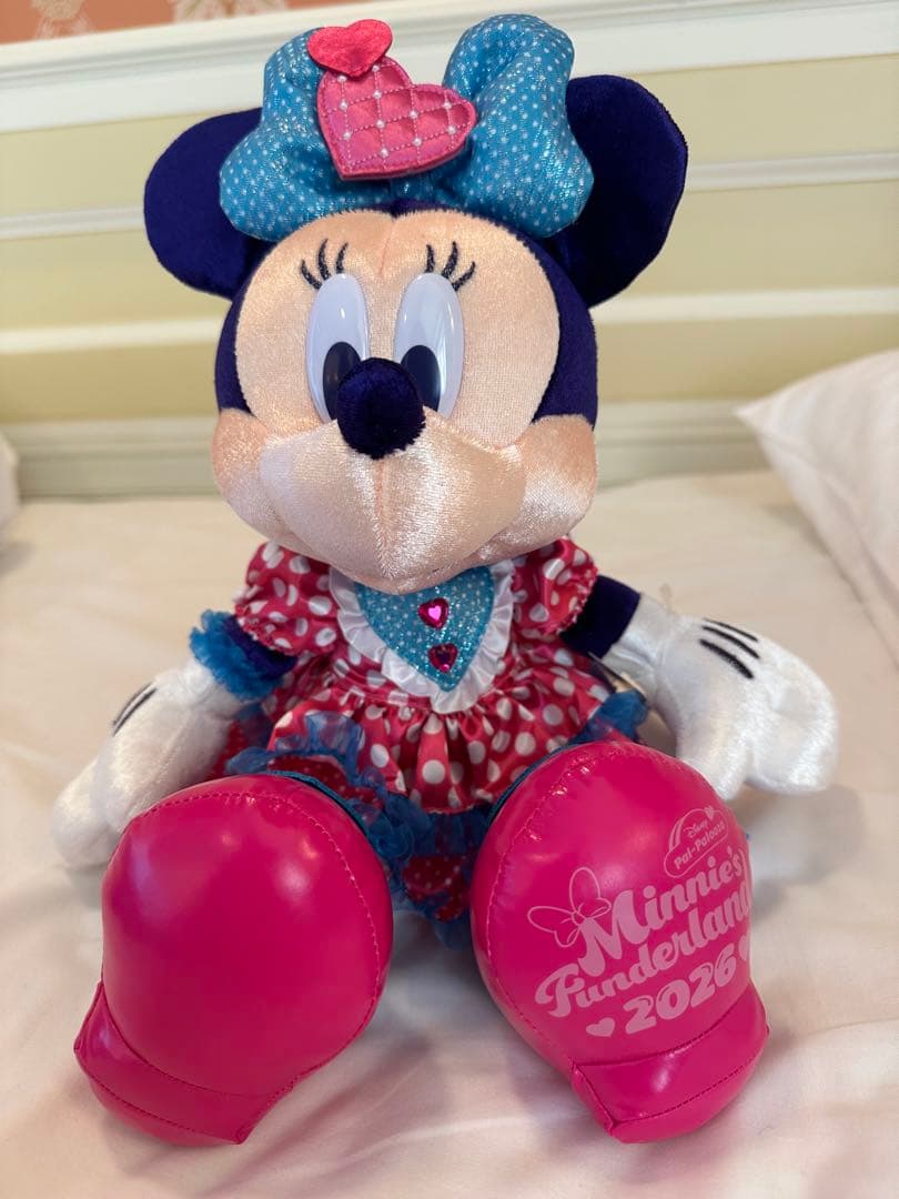 パルパルーザ2026 ミニーぬいぐるみ 新品未使用 タグ付き 完売品 お顔厳選