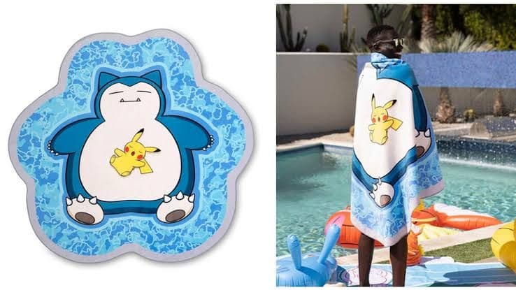 ポケモン WCS 2024 ホノルルサマー タオル カビゴンとピカチュウ