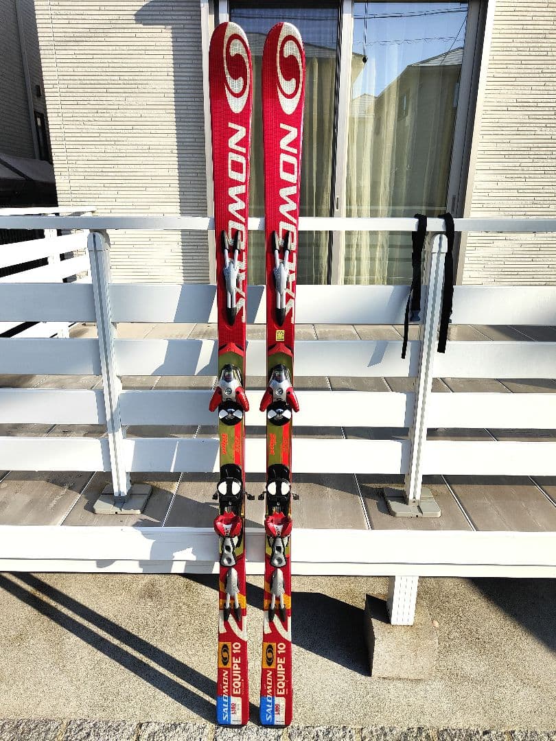 サロモン　スキー板 EQUIPE 10 180cm　美品☆