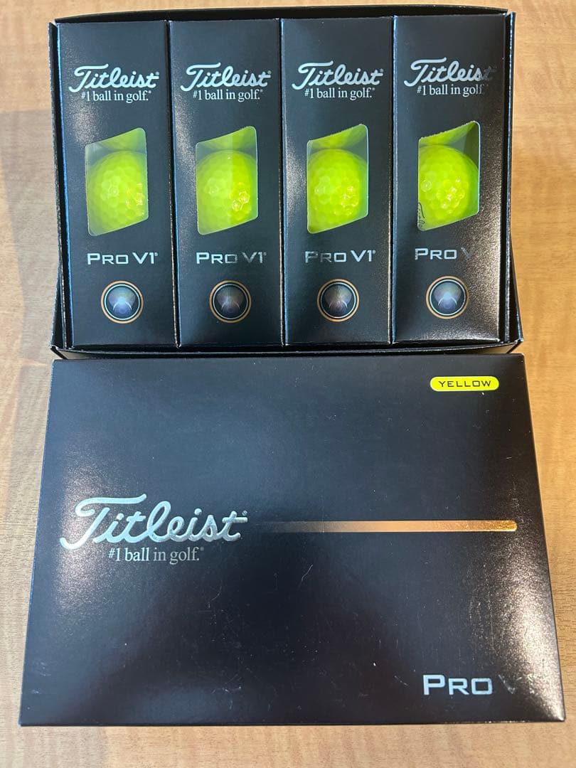 タイトリスト　V1 イエロー　2ダースセット