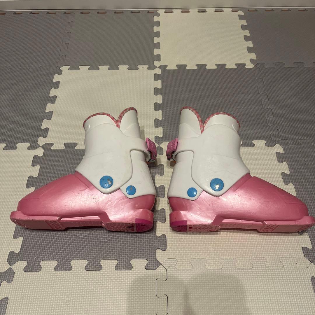 KAZAMA スキー板 106㎝　ストック ブーツ　4点セット　マリーちゃん