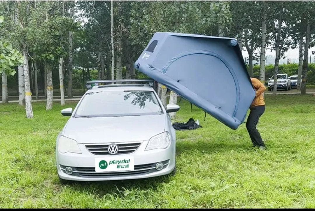 新品BOOMLATU インフレータブルカールーフトップテントとポンプルーフテント