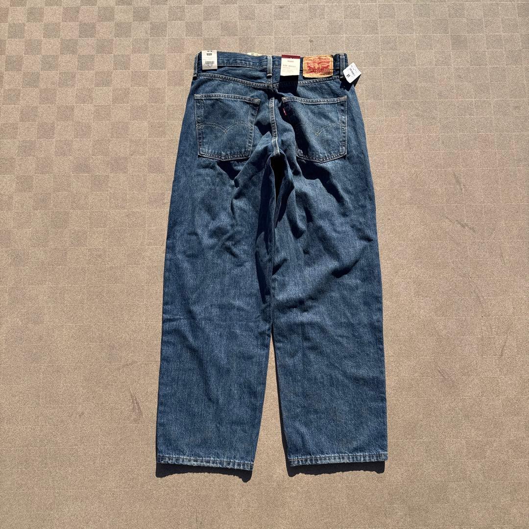 Levi's 578 c-boy 濃紺バギージーンズワイドデニムブルー32/32