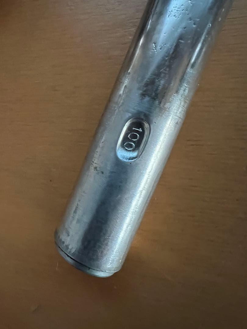 3ttt BIANCHI刻印ステム 100mm イタリア製 中古品