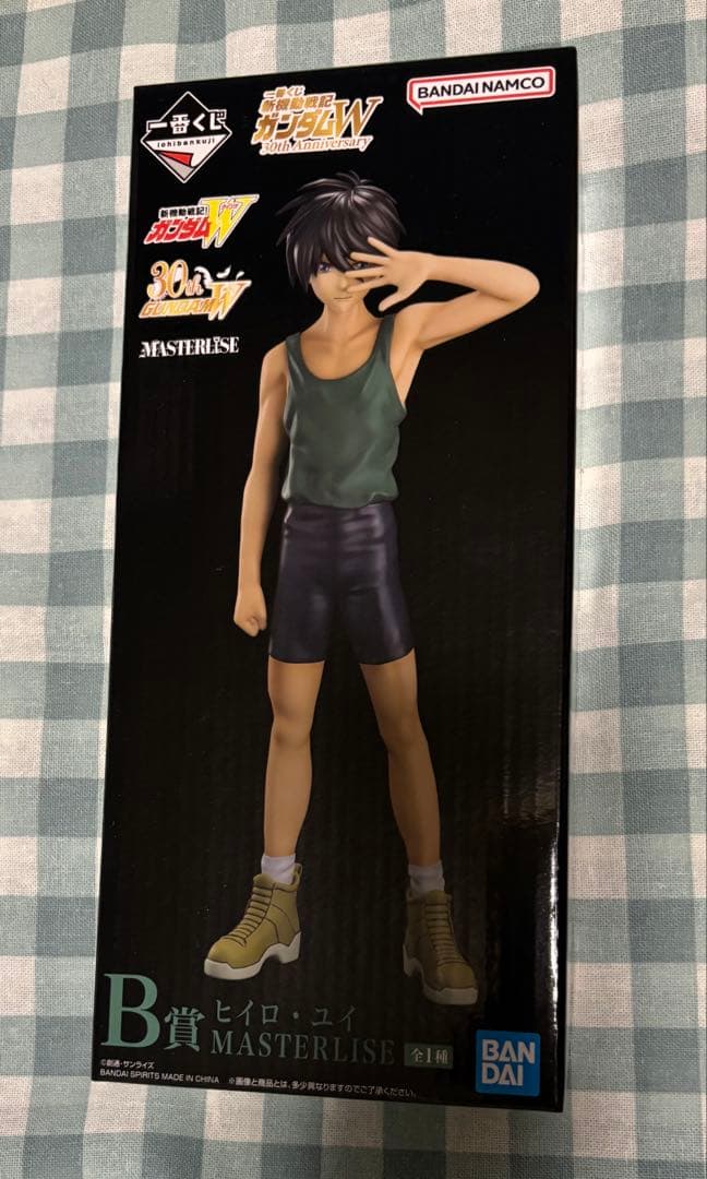ガンダムW 一番くじ　B賞　ヒイロ・ユイ　フィギュア