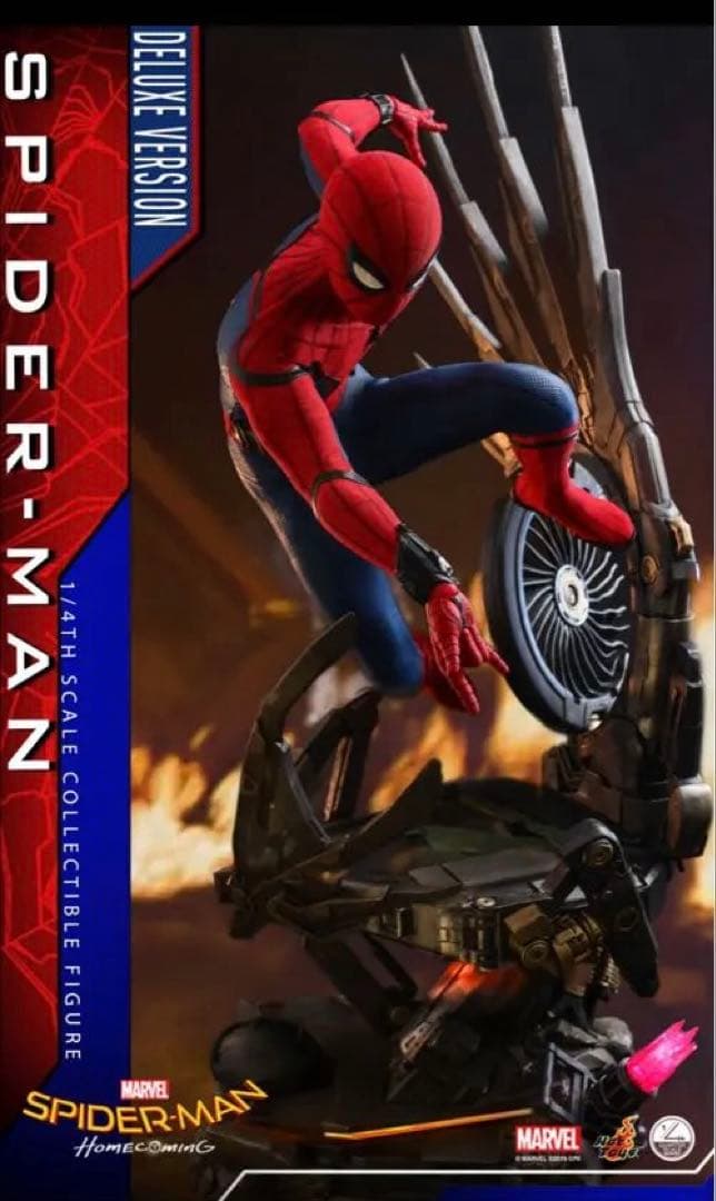 ホットトイズ 1/4 クォータースケール　スパイダーマン　DX