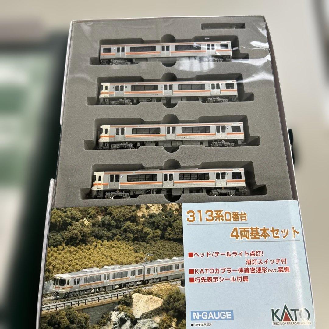 KATO Ｎゲージ 　313系0番台4両基本＋300番台2両増結（室内灯付）