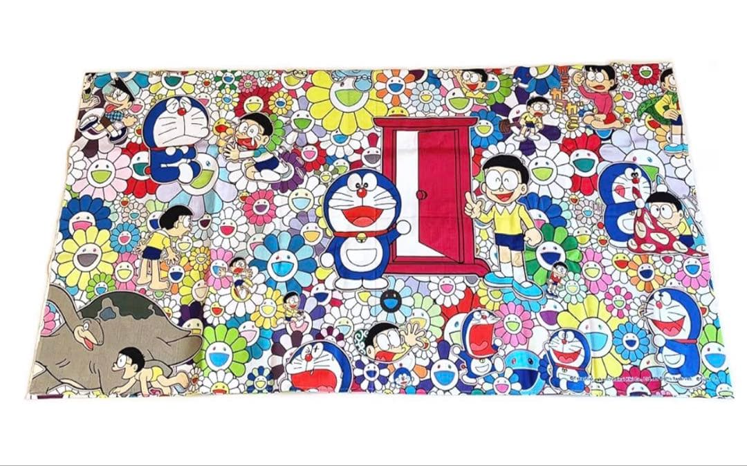 新品未使用品ドラえもん展 2017 マルチクロス 村上隆