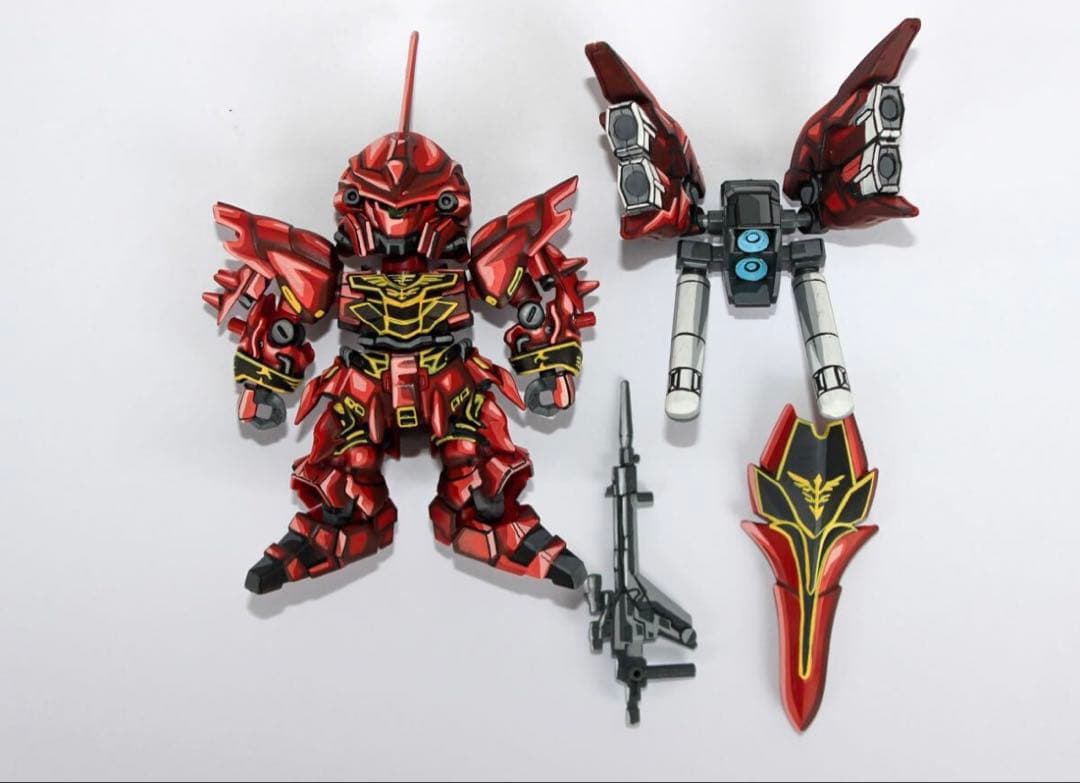 SDガンダム EXスタンダード 013 MSN-06S シナンジュ リペイント