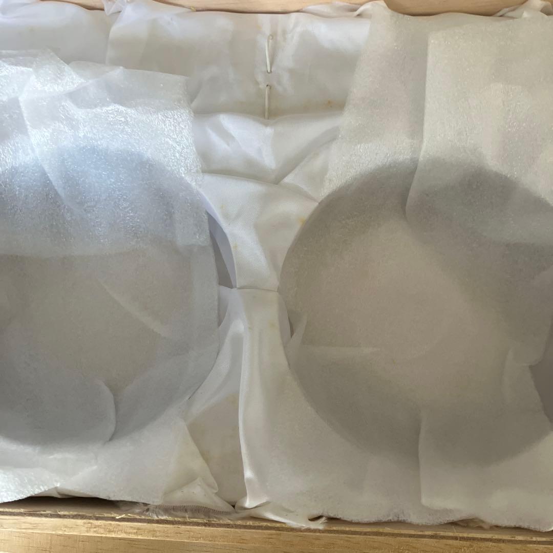 未使用　輪島塗　高州堂　蓋付　夫婦椀　鶴