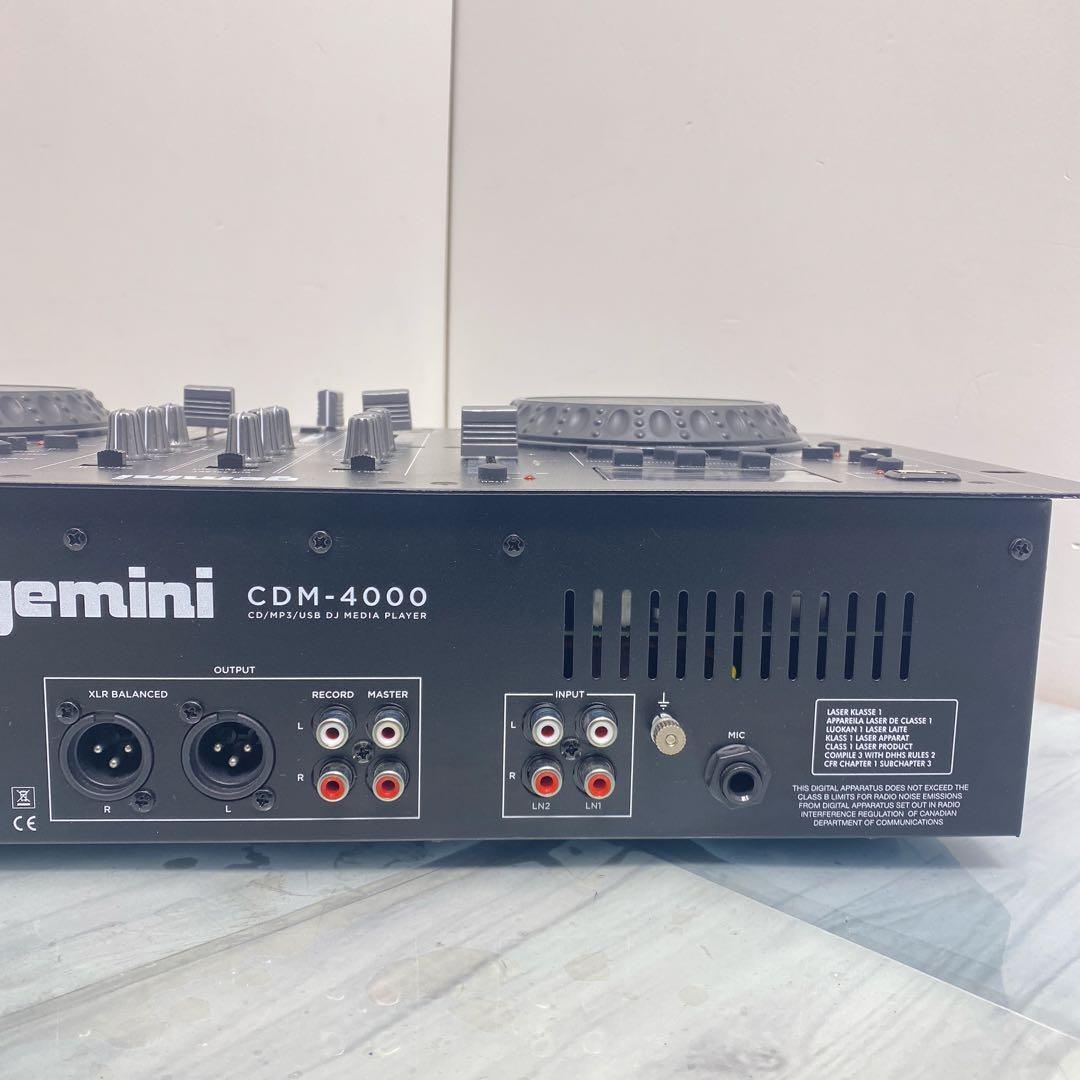 GEMINI ジェミナイ オールインワンCDJコンソール　CDM-4000