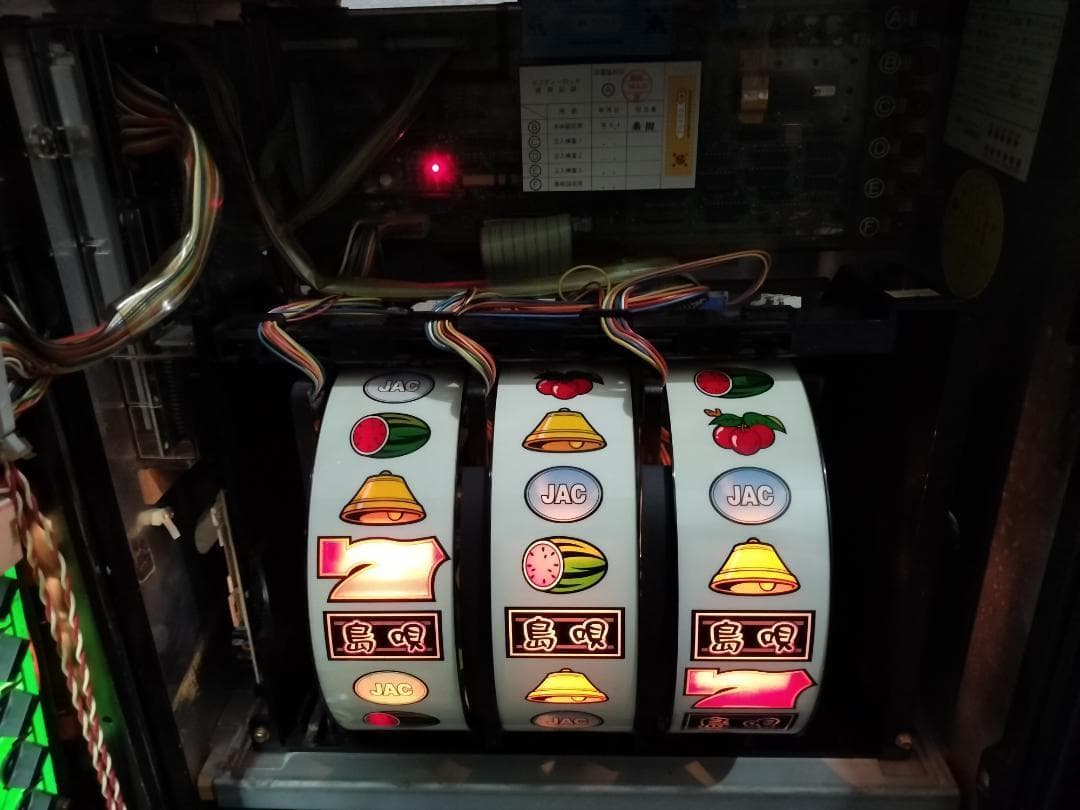 【パチスロ実機】オリンピア★『初代』島唄【オートプレイ付不要機付】４号機