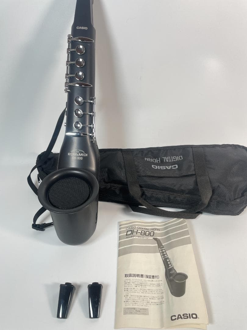 CASIO デジタルホーン DH-800 ケース付き #632-1