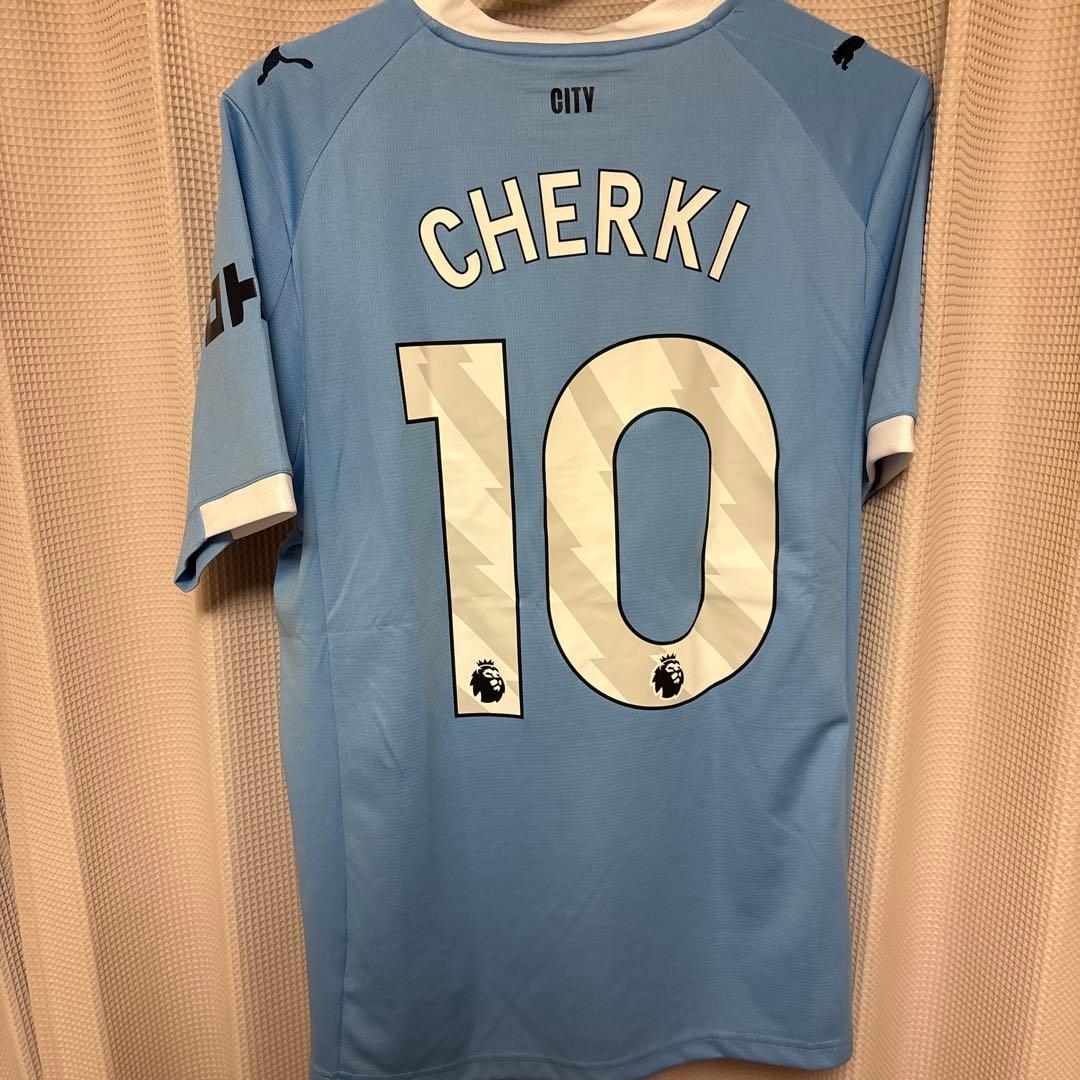 【超激レア】マンチェスター・シティ CHERKI 10 シャツ。値下げ交渉OK