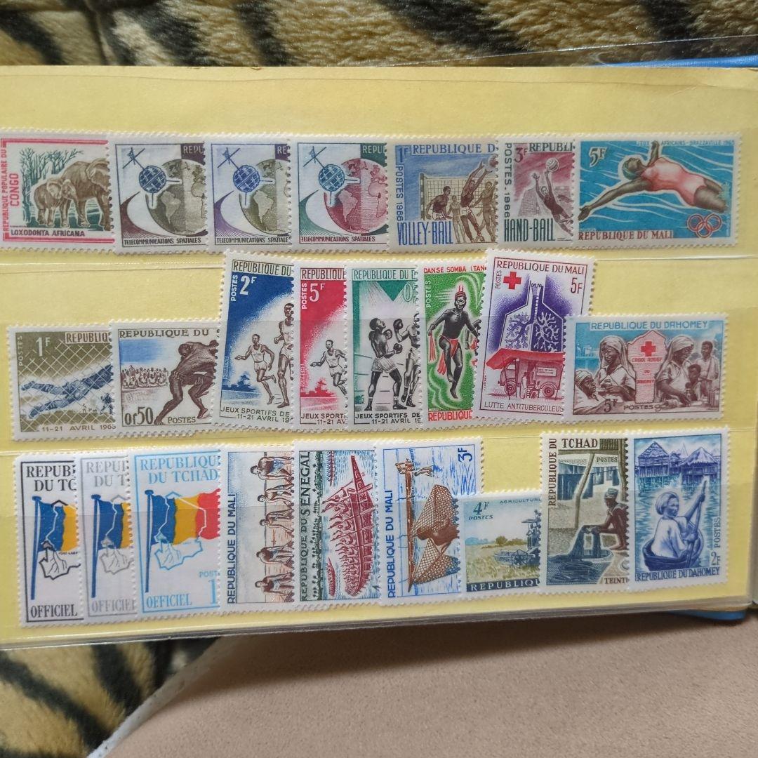 世界の古切手(全て1970年以前)コレクションファイル