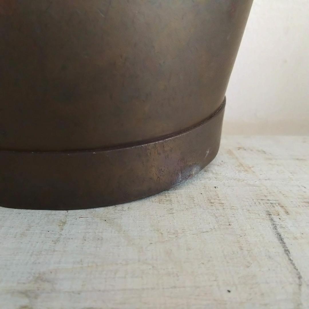 銅製　バケツ　古道具