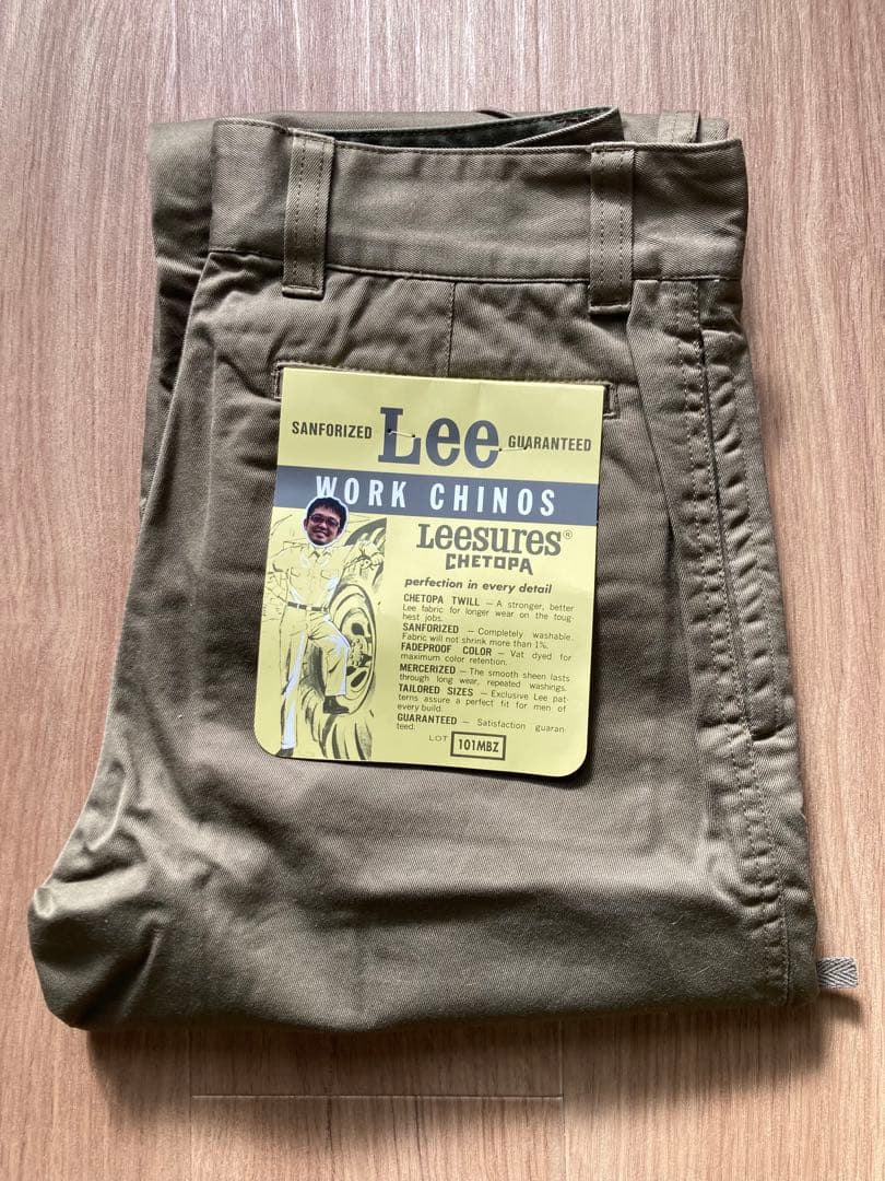 最終値下げ/奥田民生/別注/Lee/コットンツイルワークチノ/新品未使用