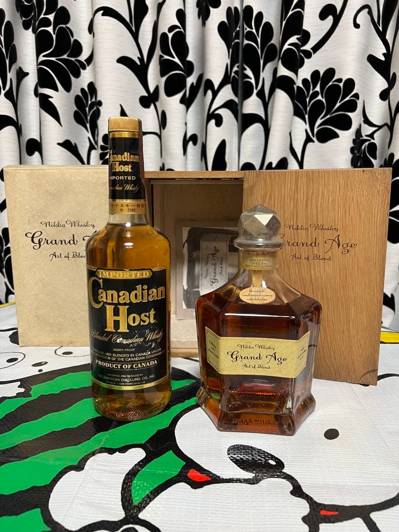 古酒★ニッカ ウイスキー グランド エイジ 660ml 45%カナダニアンホスト