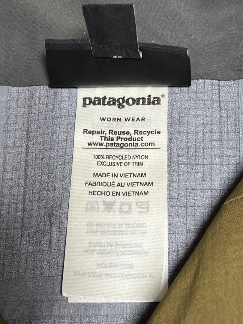 パタゴニア パウスレイヤービブ レディース Sサイズ　GORE-TEX PRO