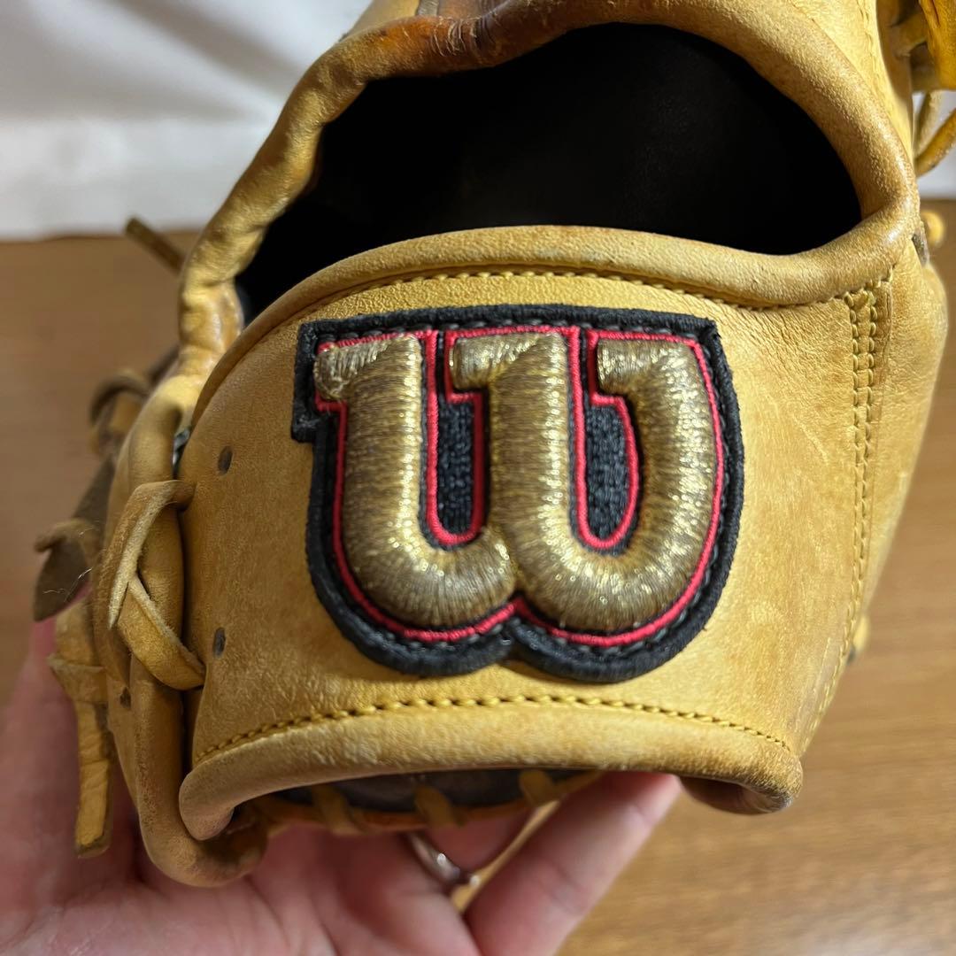 ウィルソン ウィルソンスタッフ 一般硬式 グローブ グラブ 外野用 良品 日本製