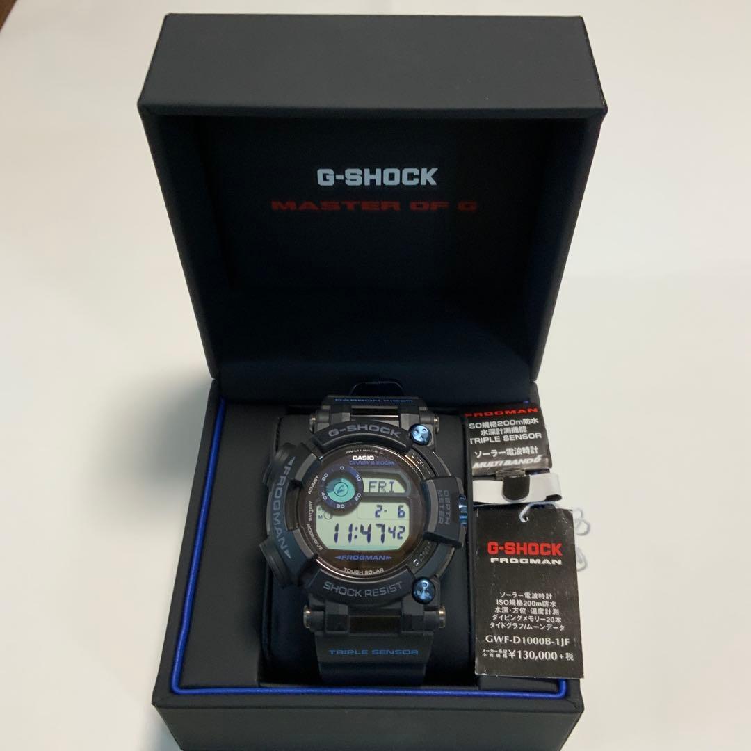 時計 G-SHOCK FROGMAN GWF-D1000B-1JF