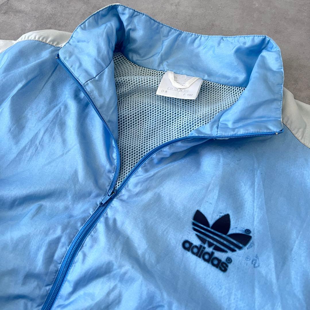 80s ヴィンテージold adidas アディダス ナイロンジャケット XL
