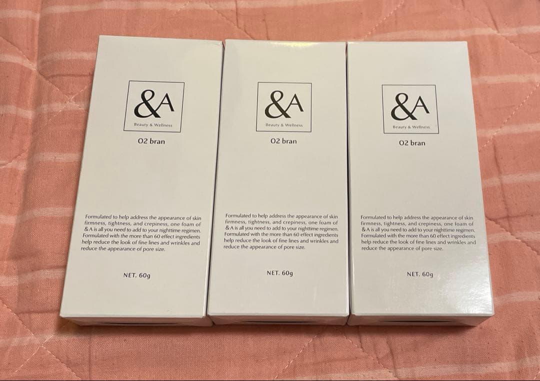 アンドエー &A O2 bran オーツーブラン 60g×6本 炭酸パック