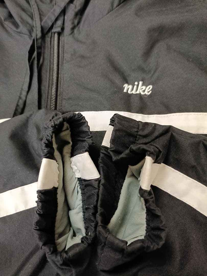 Nike 00s スポーツウェア上下セット ブラック　M L レディース