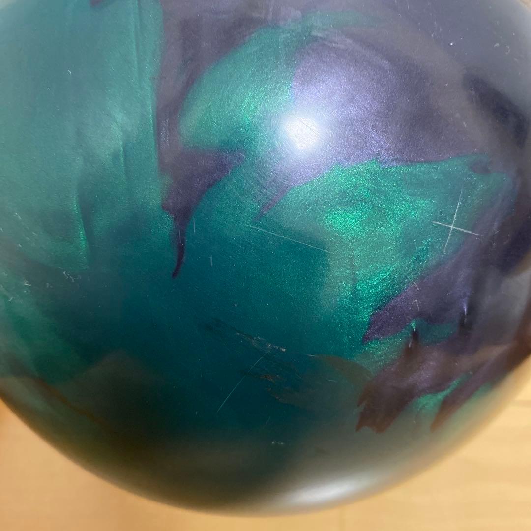 ボウリングボール IQツアーダークグリーン 中古 元箱なし