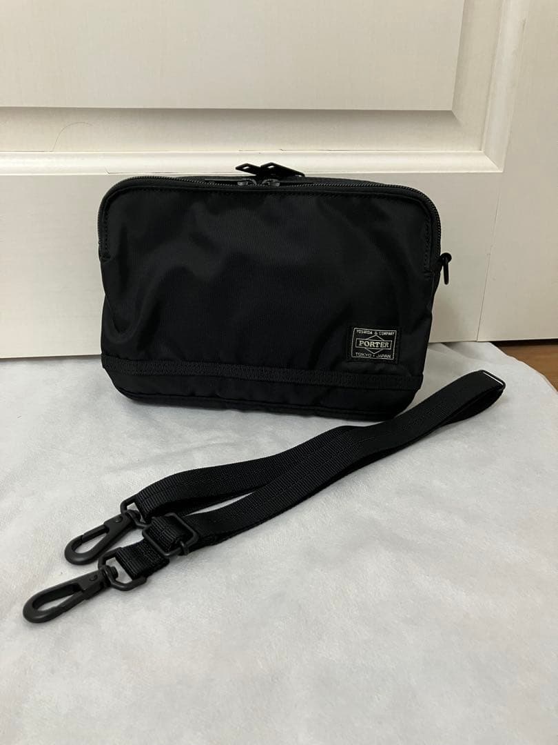 ポーター フラッシュ ショルダーバッグ ブラック