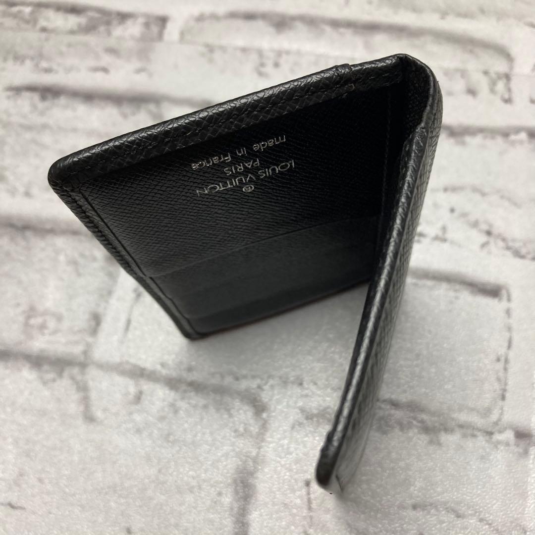 ルイヴィトン☆名刺入れ　ブラック　紙袋付き