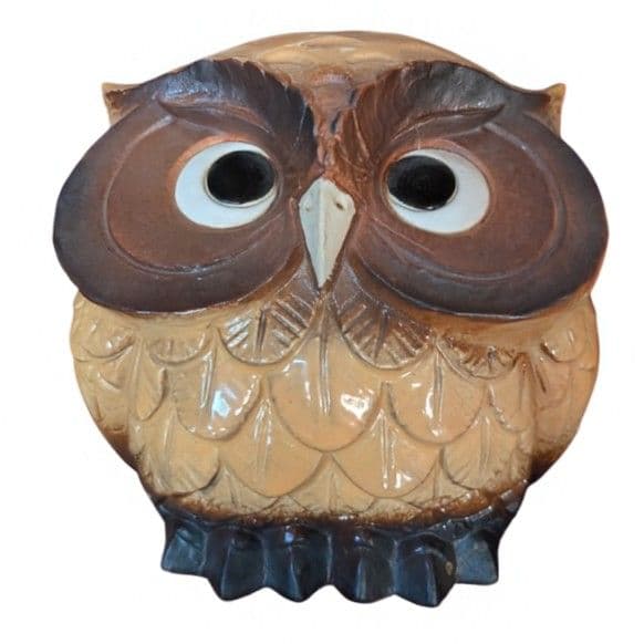 梟 ふくろう 置物 インテリア フクロウ アンティーク コレクション 昭和レトロ
