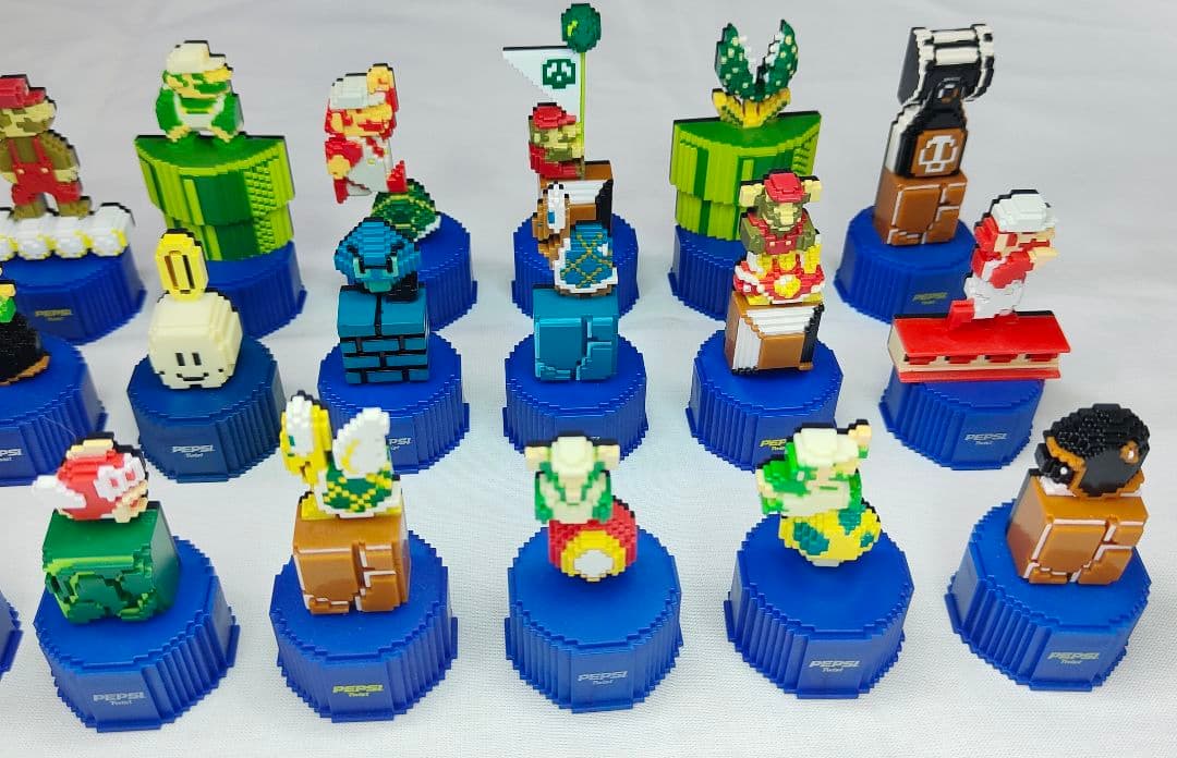 ペプシ　スーパーマリオ　ボトルキャップ　全30種類 コンプリート