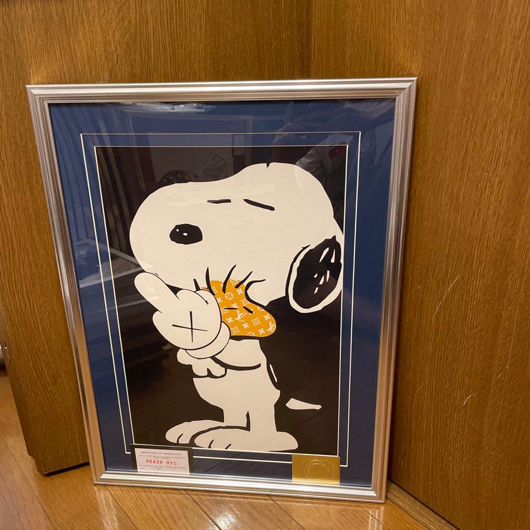 額込 世界限定100枚DEATH NYC アートポスター 現代アート 25