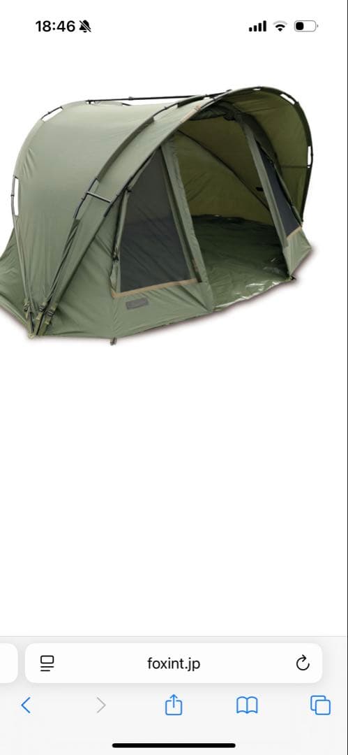 フォックス ロアール クラシック ビビイ 鯉釣り　カープフィッシング　アウトドア