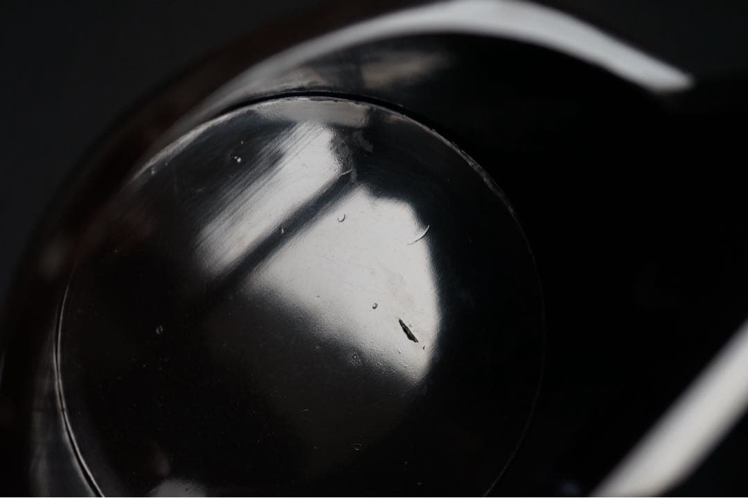 波 千鳥蒔絵 手桶水指 時代物 箱付 茶道具