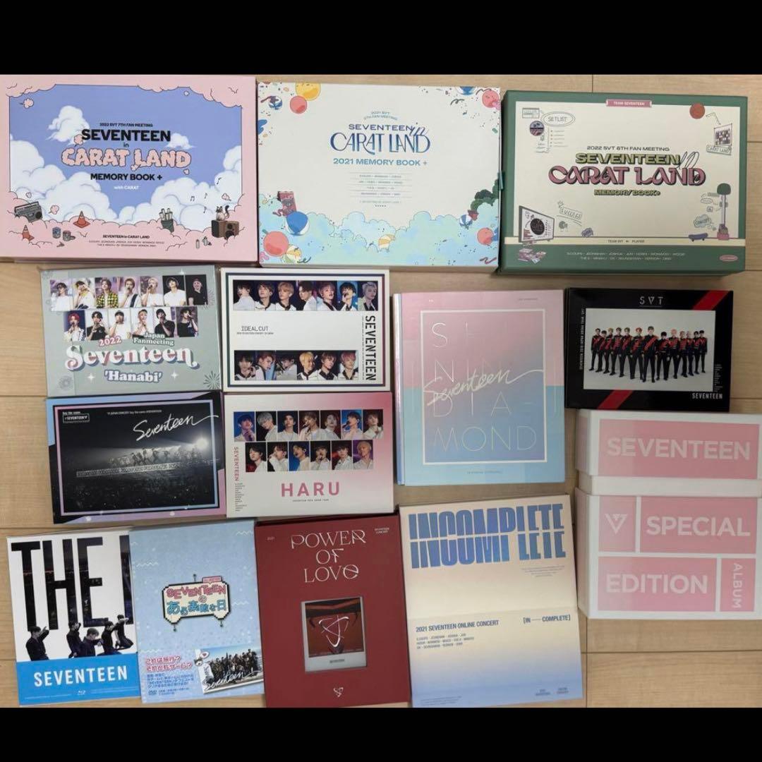SEVENTEEN dvd まとめ売り