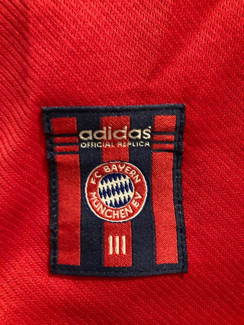 adidas 90sゲームシャツ　バイエルンミュンヘン99-01ユニフォーム