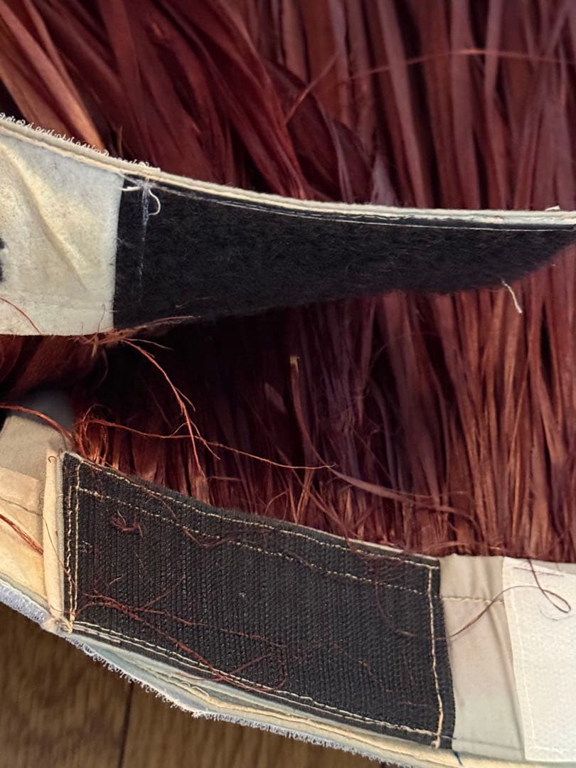 タヒチアンダンス　マロ　ショートモレ　茶色　グレー　ウエスト加工あり　衣装