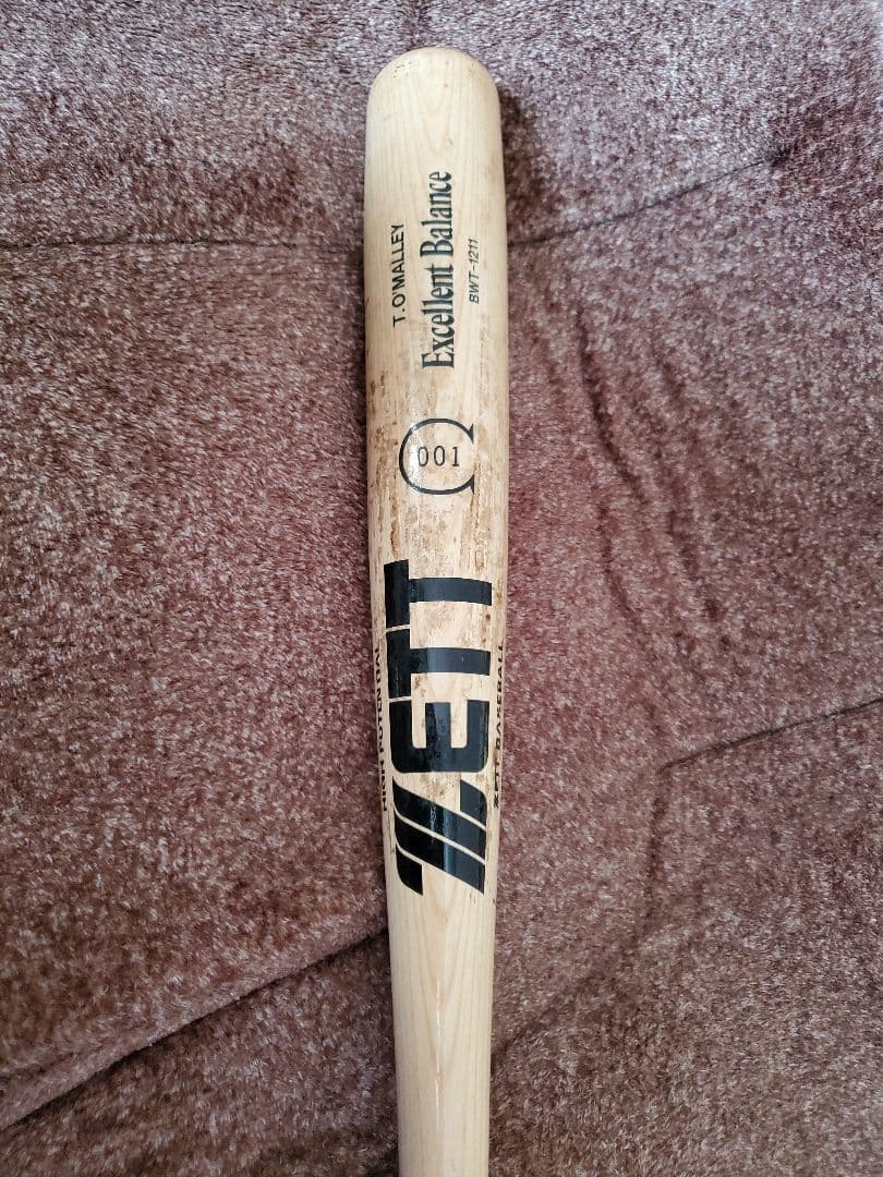 【超希少】★トーマス・オマリー(ヤクルトスワローズ時代)の実使用バット★