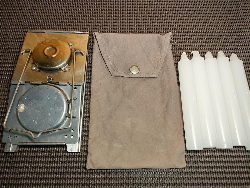 ヴィンテージ品 極美品 スイス軍フォールディングキャンドルランタン