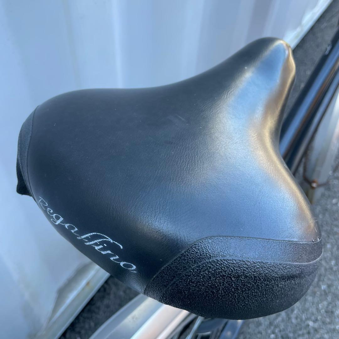 【都内/千葉引取】街乗り用自転車 27インチ カゴ/鍵/オートライト/6段変速付