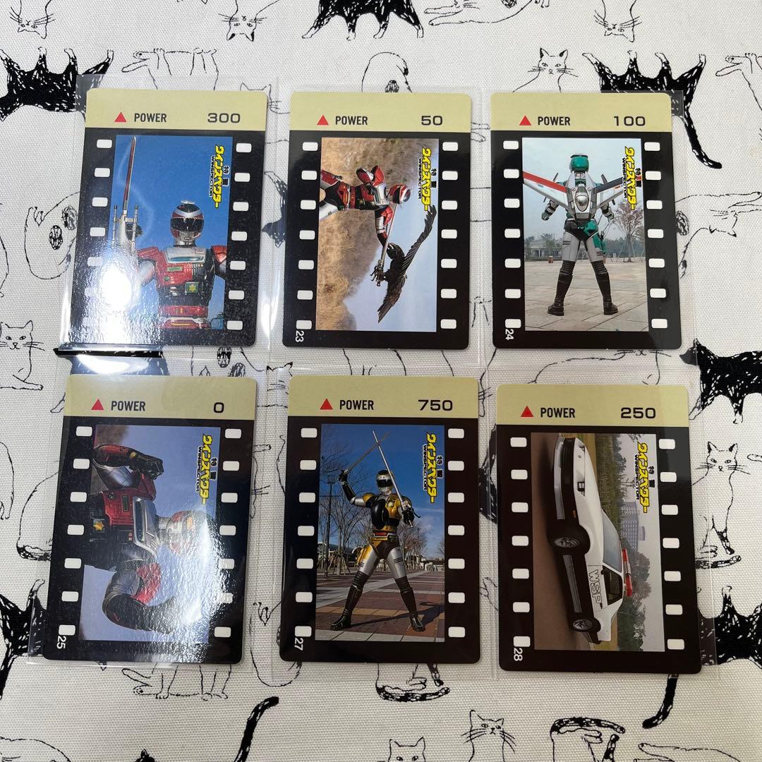 特警ウインスペクター アマダ P.P.カード 30枚セット 当時物