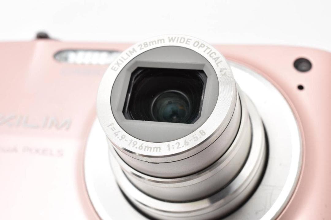 美品 カシオ　CASIO EXILIM EX-Z400 ピンク ＃A381