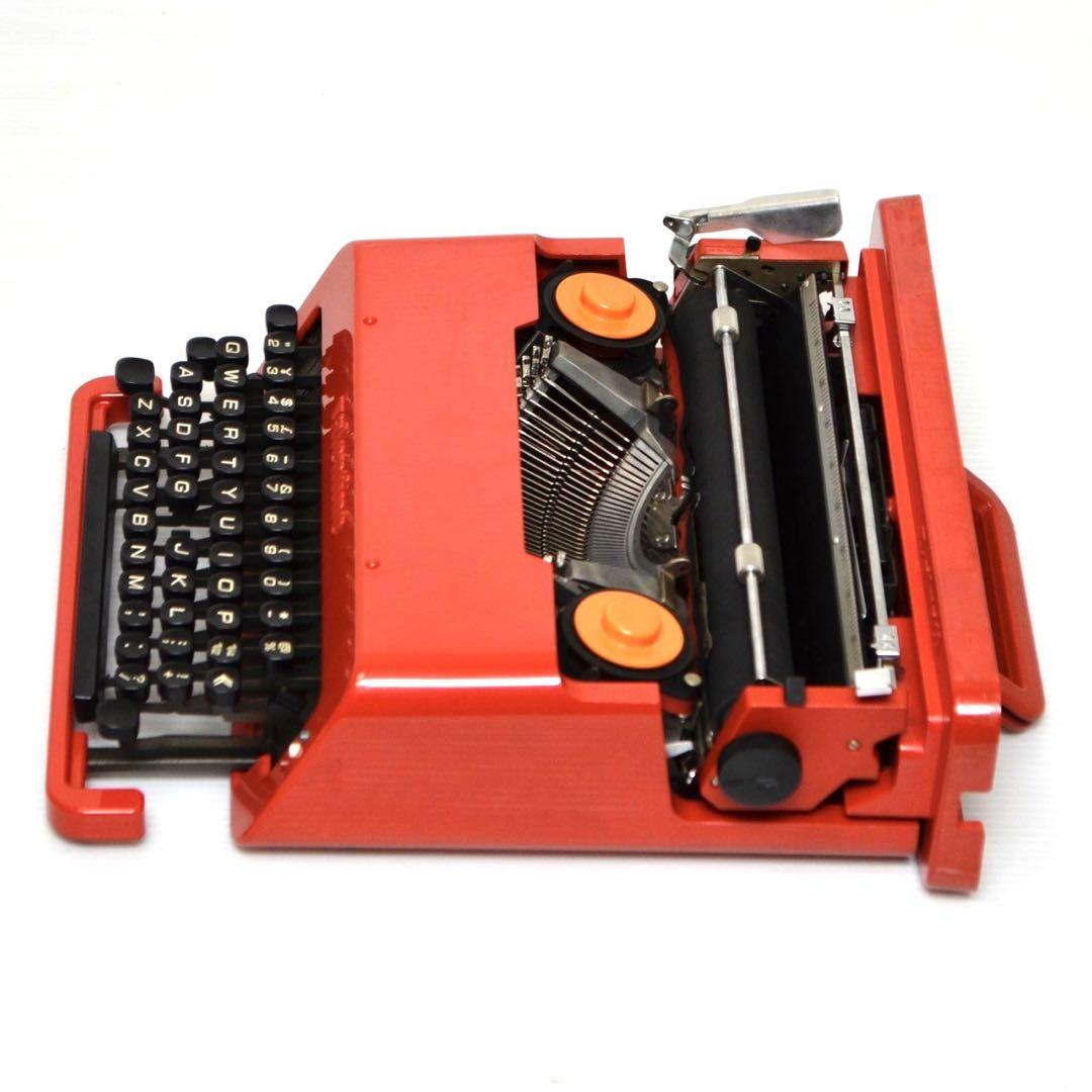 限定品 オリベッティ タイプライター バレンタイン 赤いバケツ Olivetti