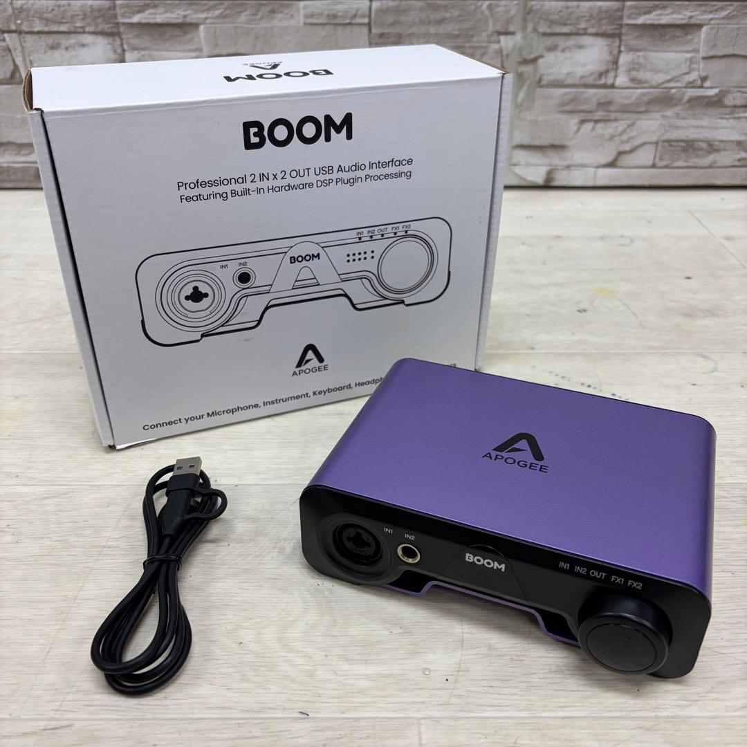 美品 APOGEE BOOM オーディオインターフェイス