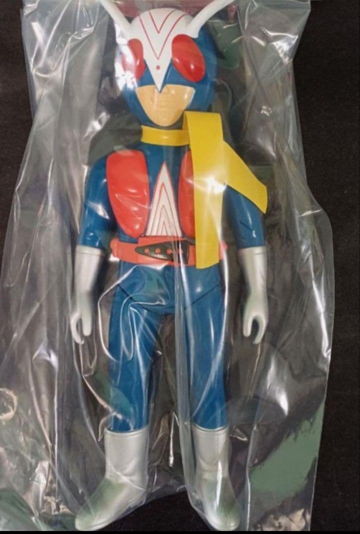 ライダーマン ソフビ人形 仮面ライダー激罕 高27cm