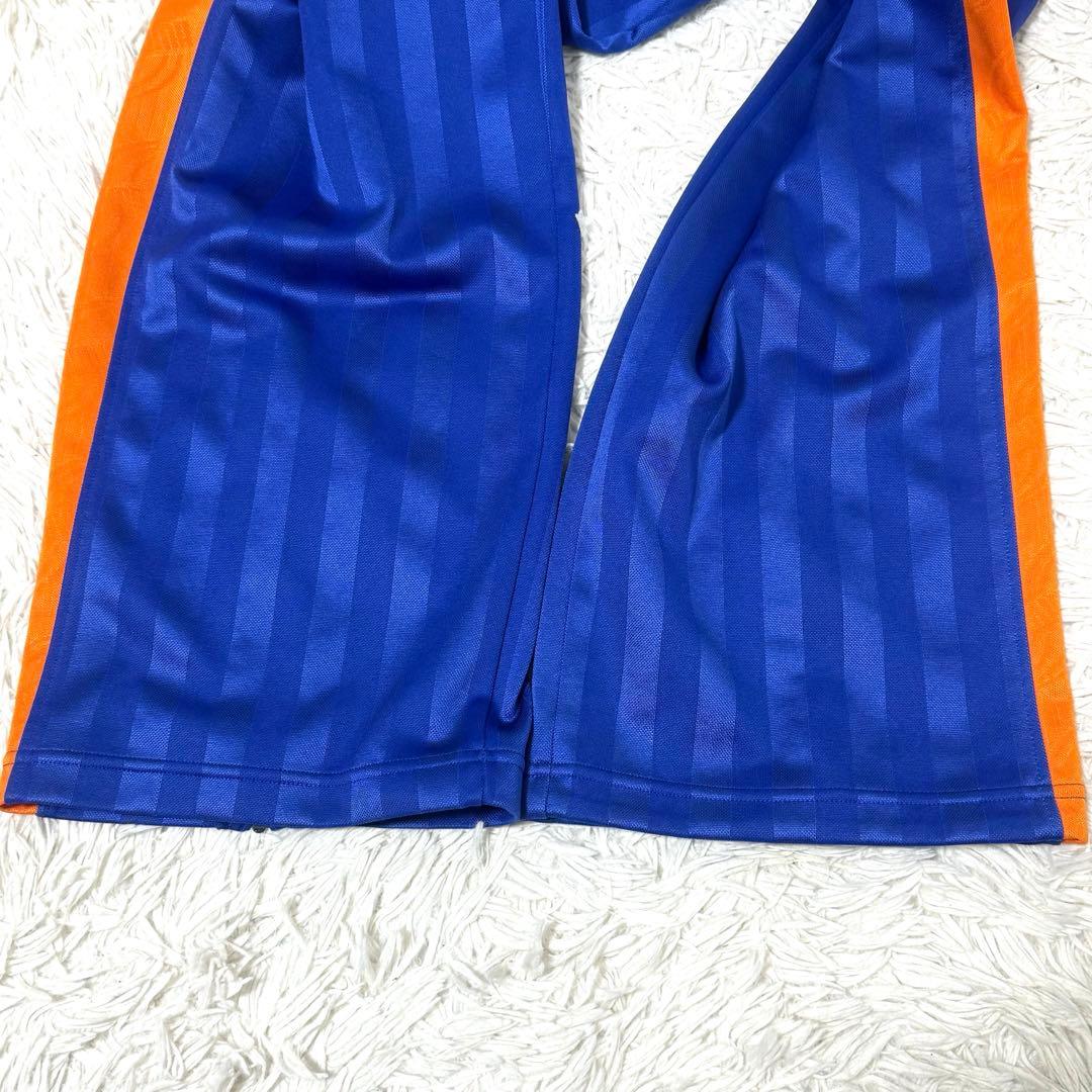 PUMA 日本製 ジャージ セットアップ 90s ブルー×オレンジ O サイズ