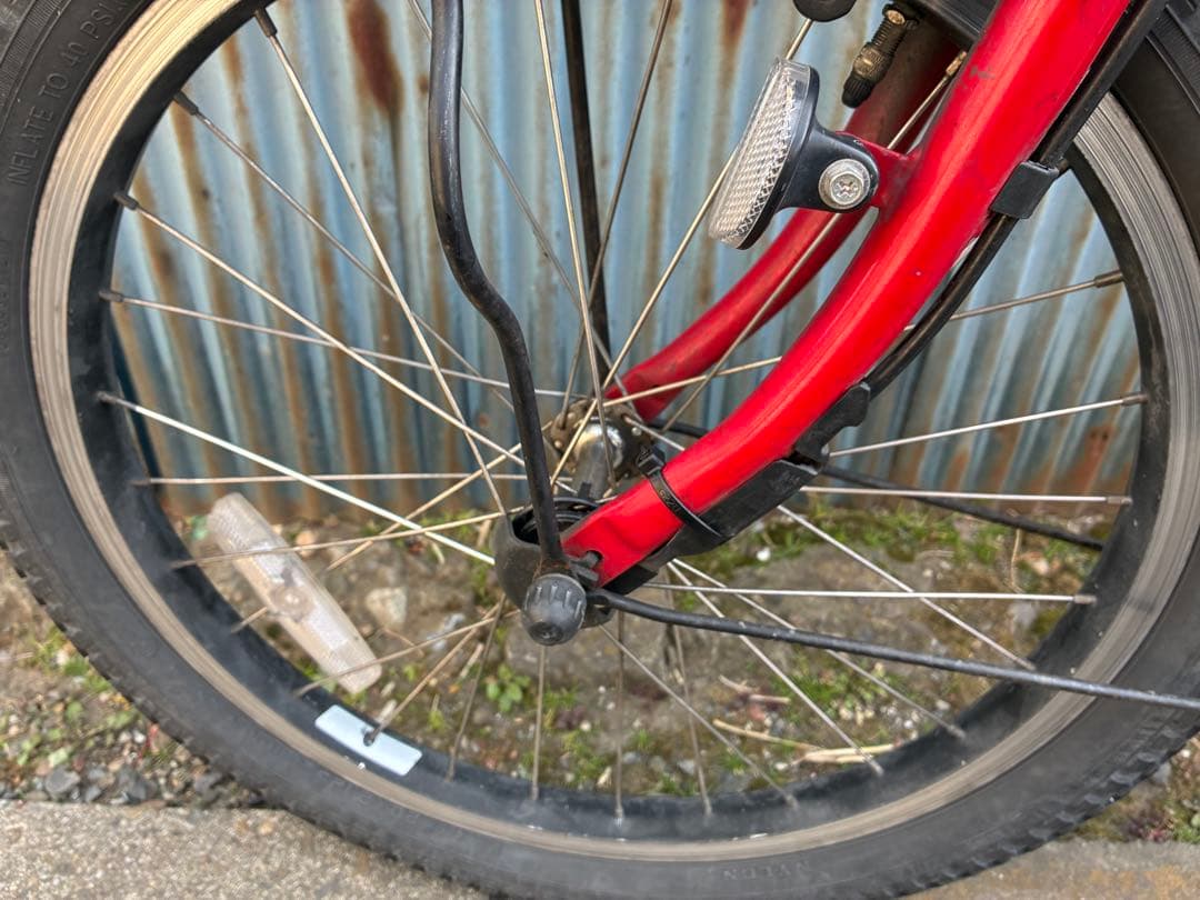 【整備済】電動アシスト自転車 ヤマハ PAS BABBY 20インチ 子供乗せ無