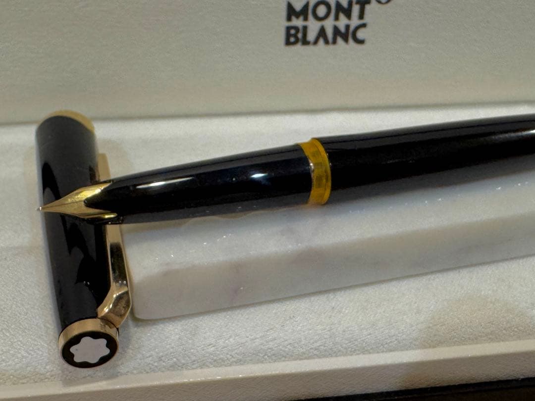 【極美品】モンブラン NO 121 万年筆18K ブラック④過渡期版　激レア